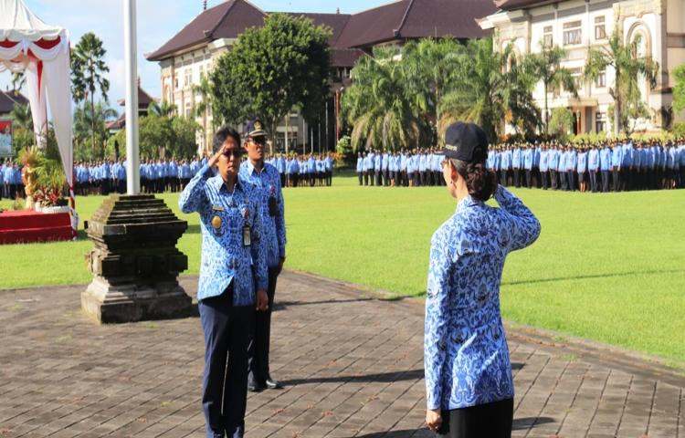 Bupati Giri Prasta apresiasi kinerja ASN Badung , Ingatkan tetap disiplin dan melakukan yang terbaik untuk membangun Badung