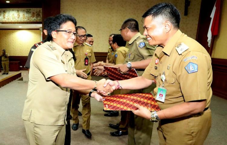 Bupati Serahkan Pagu Anggaran kepada Desa Tahun 2020