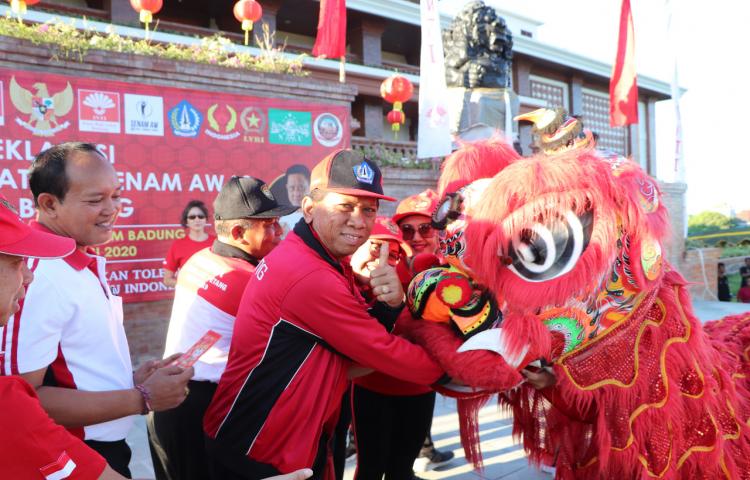 Deklarasi Senam AW S3 IKBS Badung