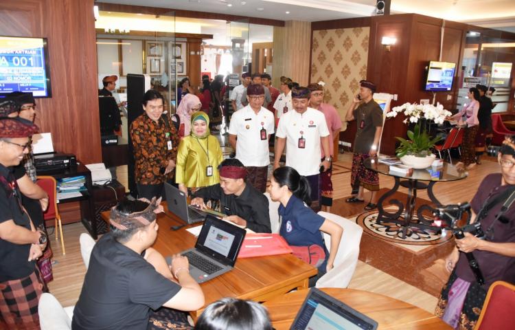 Deputi Pelayanan Publik Tinjau MPP Badung