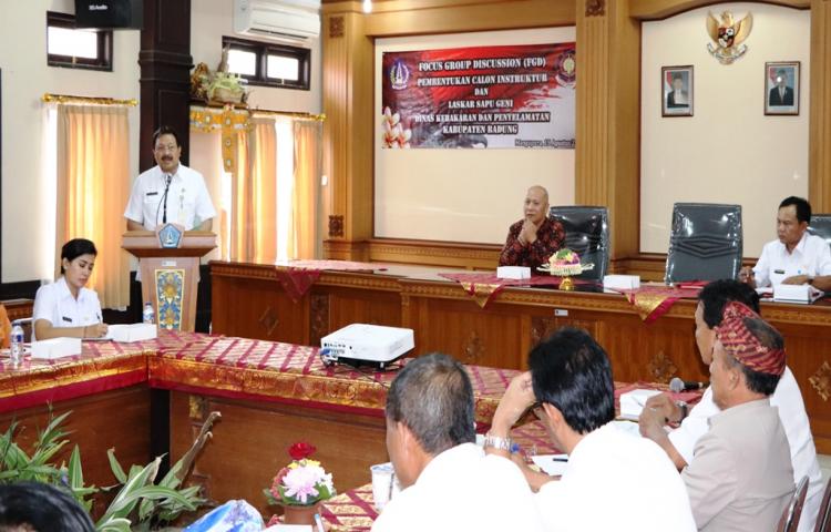 Dinas Kebakaran menyelenggarakan FGD