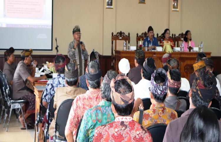 Dinas Kebudayaaan Badung Gelar Sosialisasi Warisan Cagar Budaya