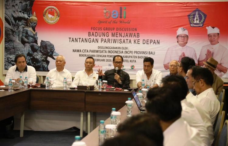 FGD Tentang Bagaimana Kabupaten Badung Menjawab Tantangan Pariwisata ke Depan