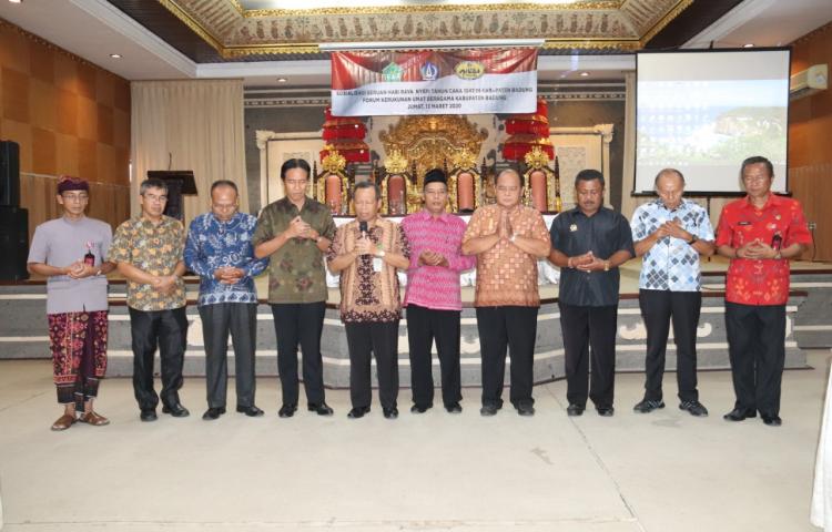 FKUB Badung Sosialisasikan Seruan Hari Raya Nyepi Tahun Caka 1942