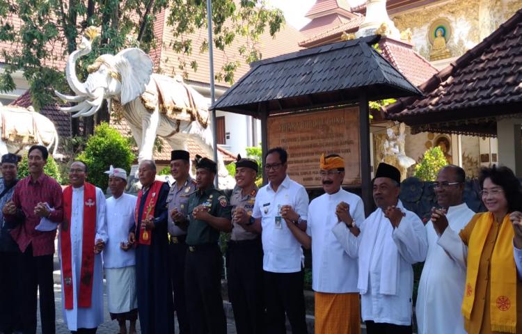 FKUB kabupaten Badung gelar doa bersama di Puja Mandala