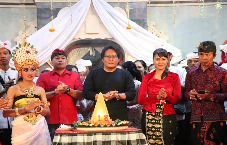 Giri Prasta Minta Sekaa Teruna Bersatu Hadiri HUT ST Putra Mandala Giri, Banjar Adat Bon