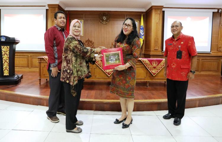 Kabupaten Banyuasin Sumatera Selatan Kunjungi Kabupaten Badung