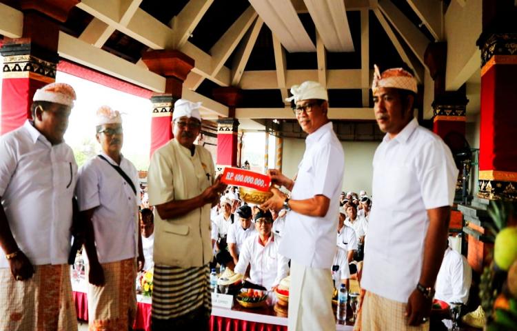 Karya Tawur di Pura Melanting, Br. Busana, Sibanggede