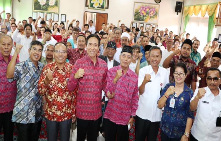 Kementrian Agama RI Kabupaten  Badung Gelar Rapat Kerja FKUB
