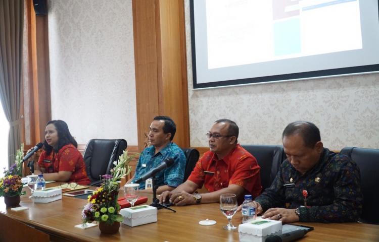 Kominfo Badung Tuan Rumah Rapat Forum Statistik se-Bali
