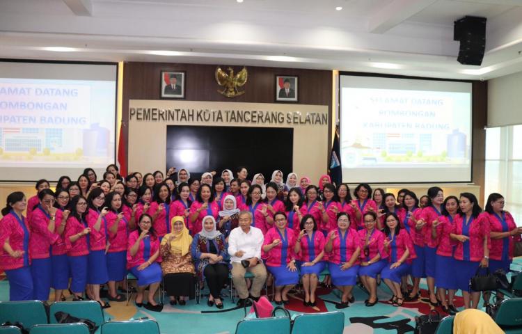Kunjungan Kerja DWP Kabupaten Badung ke Kota Tangerang Selatan