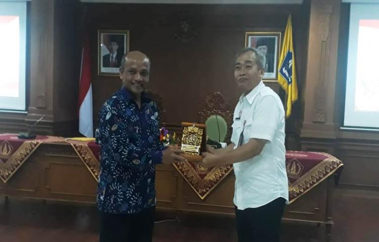 Kunjungan Pemkab Sleman Jawa Tengah  Sharing beragam program Inovasi masing Daerah.