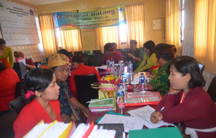 Lomba Puskesmas Berprestasi UPT Puskesmas Abiansemal II Dinilai Tim Provinsi Bali