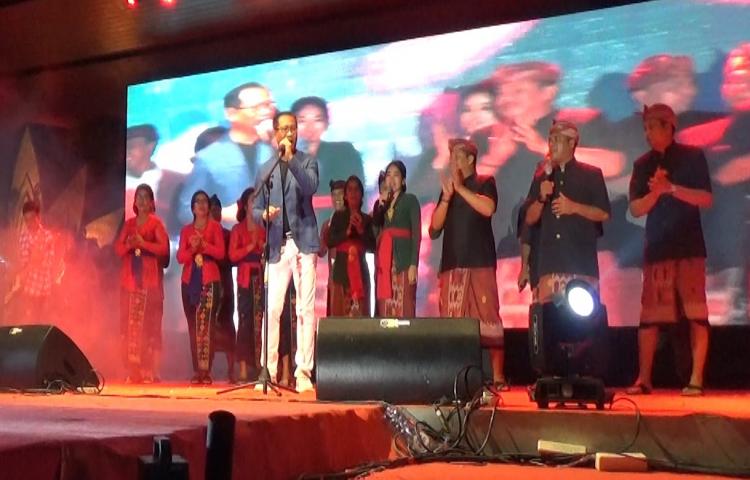 Malam penutupan HUT kota Negara Ke-124