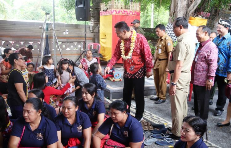 Masuk 12 Nominasi Nasional, PKK Desa Dalung Dinilai Tim Pusat  Lomba Kesatuan Gerak PKK dan KKBPK Tingkat Nasional