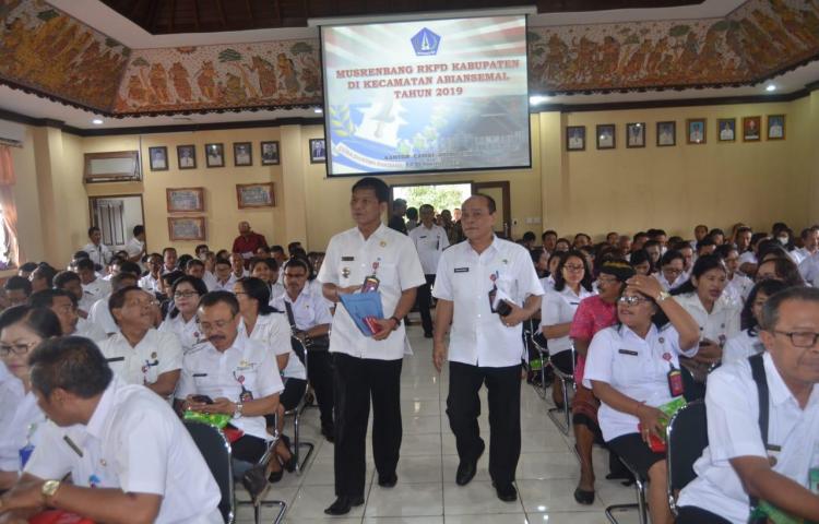 Musrenbang RKPD Kecamatan Abiansemal Tahun 2020 Prioritaskan RS Tipe C dan Sekolah SMA