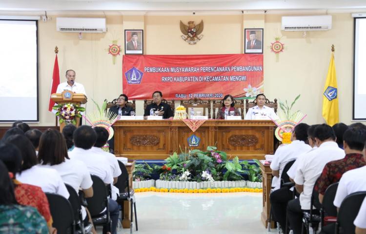 Musrenbang RKPD Kecamatan Mengwi