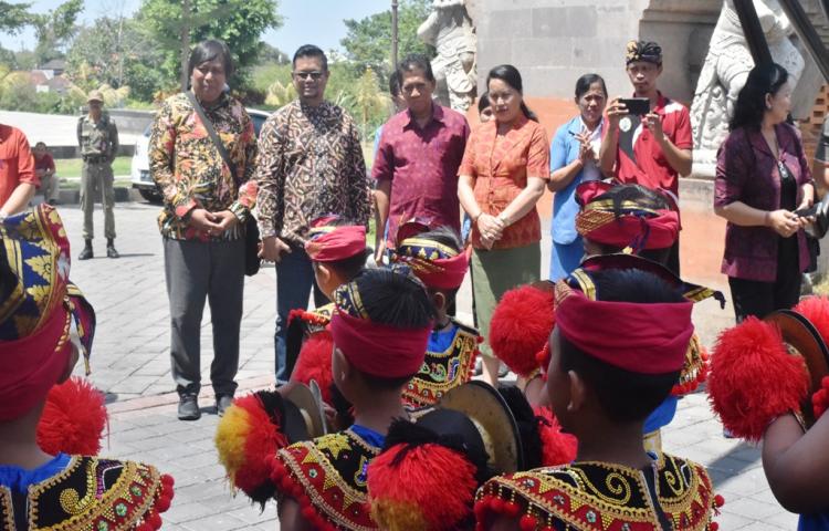 Ny. Seniasih Giri Prasta Ikuti Penilaian Apresiasi Bunda PAUD Tingkat Nasional