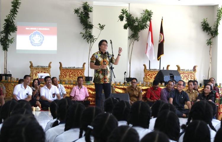 Pembangunan Lab, Perpustakaan dan Penataan Sekolah Digarap Tahun Ini