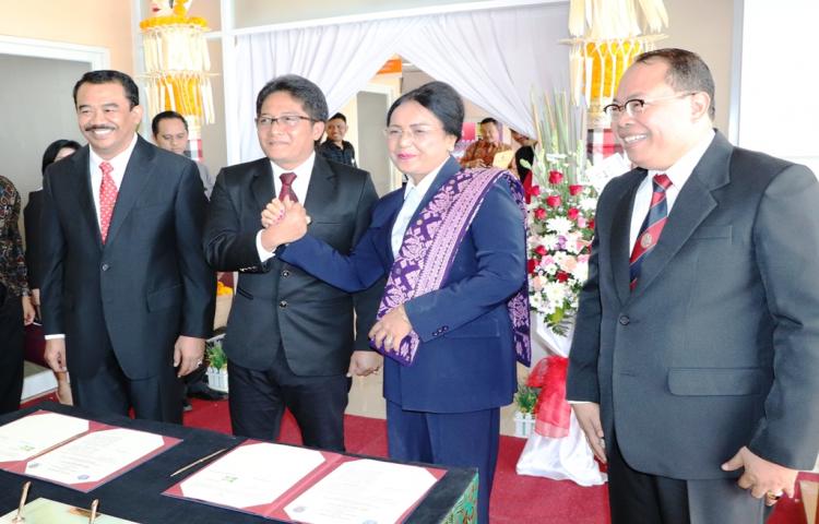 Pemkab Badung Bersama Universitas Udayana Tandatangani MoU Bupati Giri Prasta Totalitas dalam bidang Kesehatan