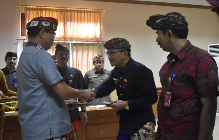 Pemkab. Badung Gelontor Dana kepada Desa  Total 675 M, Diterima Kisaran 11,9 M Hingga 21,7 M