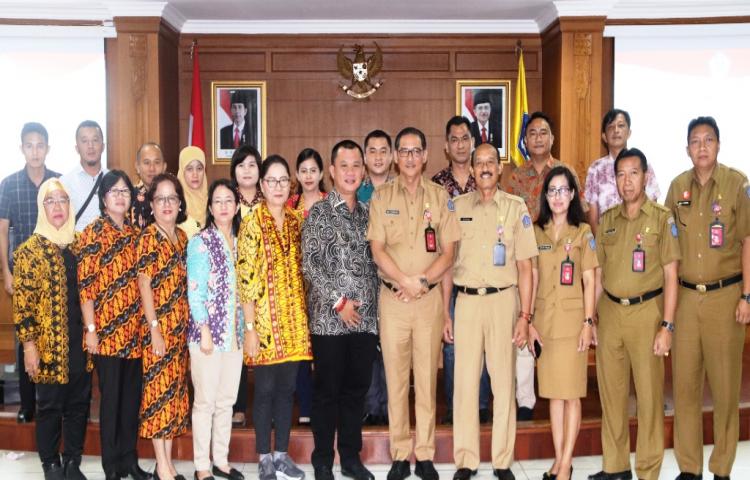 Pemkot Gunungsitoli Sumut Belajar Tentang Pelayanan Publik di Puspem Badung