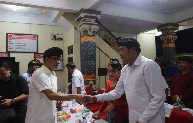 Pengukuhan Pengurus Banjar Tegal Saat Delodan, Kapal