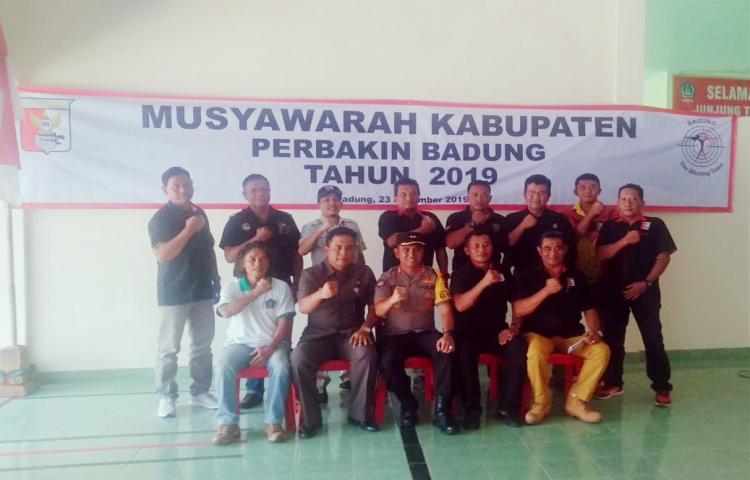 Perbakin Badung Gelar Musyawarah danPemilihan Pengurus Baru