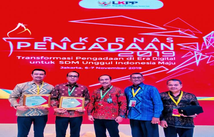 Rapat Koordinasi Nasional Pengadaan Barang/Jasa Tahun 2019  Badung Sabet dua Penghargaan