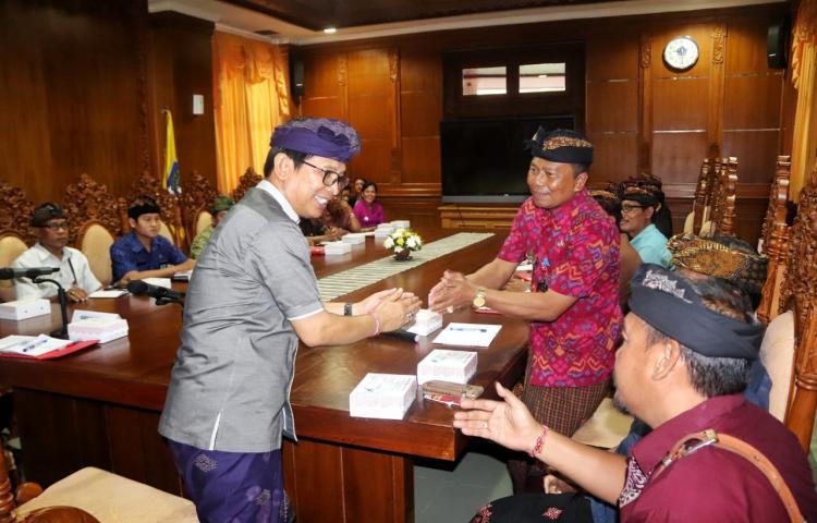 Rapat Persiapan Tawur Kesanga di Badung  Tahun ini Dilaksanakan di Catus Pata Blahkiuh