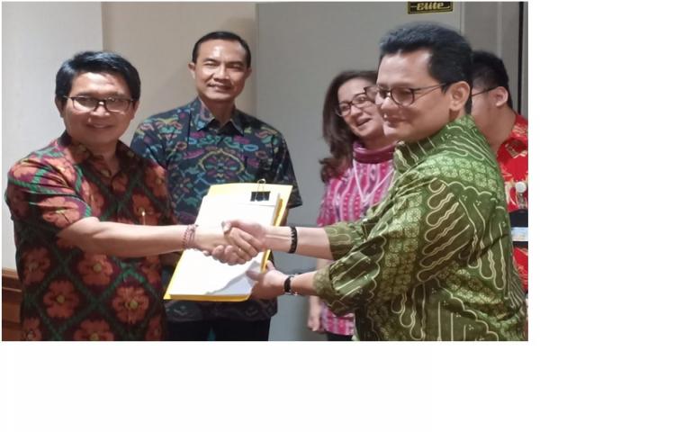 Sekda Badung Serahkan Hasil Evjab kepada Menteri PAN dan RB