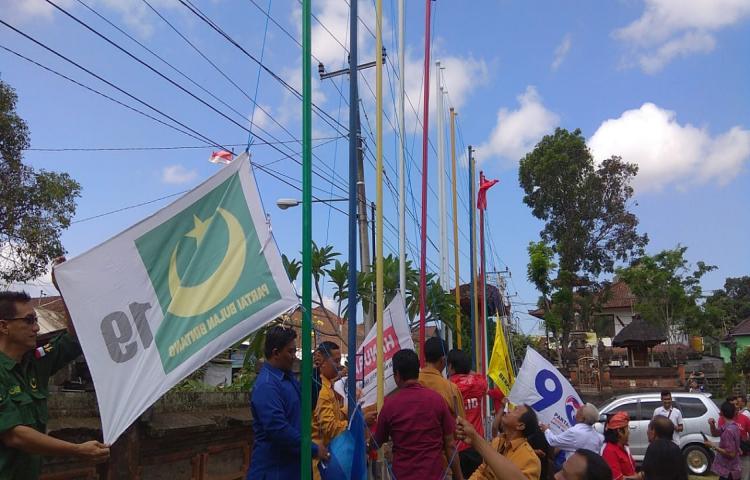 Sinergi KPU Badung dan Polres Badung Gelar Deklarasi Kampanye Damai Pemilu 2019