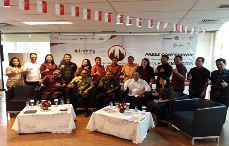 Suiasa Hadiri Press Conference Pesona NDF dan MBINR18 di Kementerian BUMN