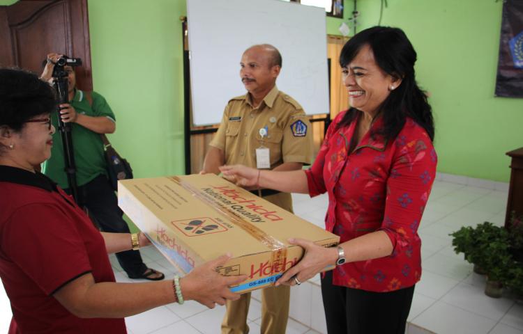 TP PKK Badung dan Dinas Pertanian Gelar Pelatihan KWT Desa Plaga