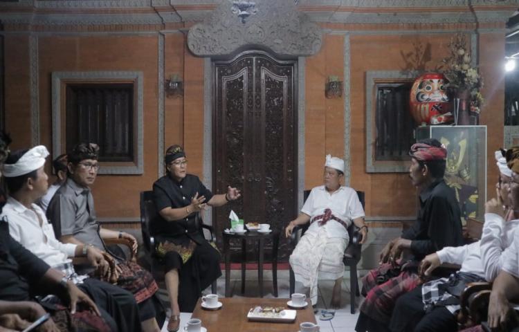 Terkait Pembatasan Kuota Sampah di Suwung  Bupati Giri Prasta Koordinasi Dengan Walikota Rai Mantra