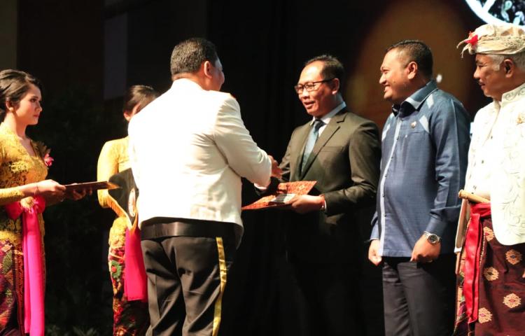 Wabup Suiasa Hadiri Syukuran HUT Bhayangkara ke-73 di Nusa Dua