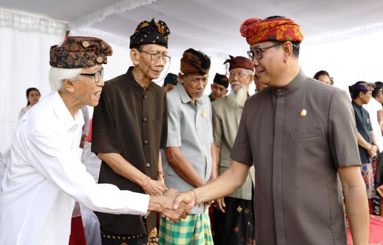 Wabup Suiasa Pimpin Upacara Peringatan 113 Tahun Puputan Badung