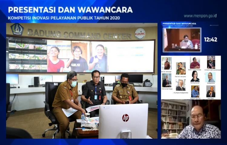 Wabup Suiasa Presentasikan Inovasi Garbasari Di Hadapan Tim Panelis KIPP