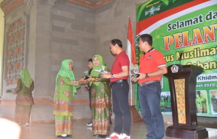 Wabup Suiasa hadiri Pelantikan Muslimat NU Anak Cabang Kuta Utara