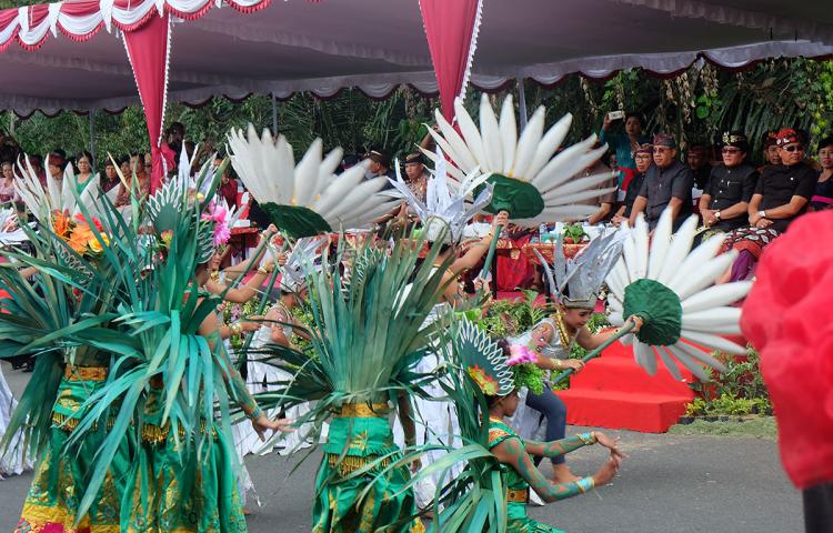 Abiansemal TV Kunjungi Festival Budaya Pertanian Kabupaten Badung 2018