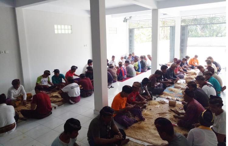 Acara Ngatik Di Gria Agung Abiansemal