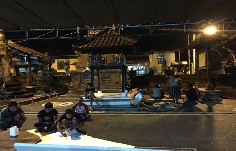 Antusias Pemuda Banjar Gunung Dalam Menyambut HUT ST. Sari Laksana ke 39th