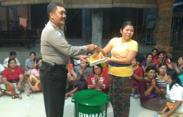 Binmas Polres Badung Sasar PKK, Turunkan Angka KDRT Di Abiansemal