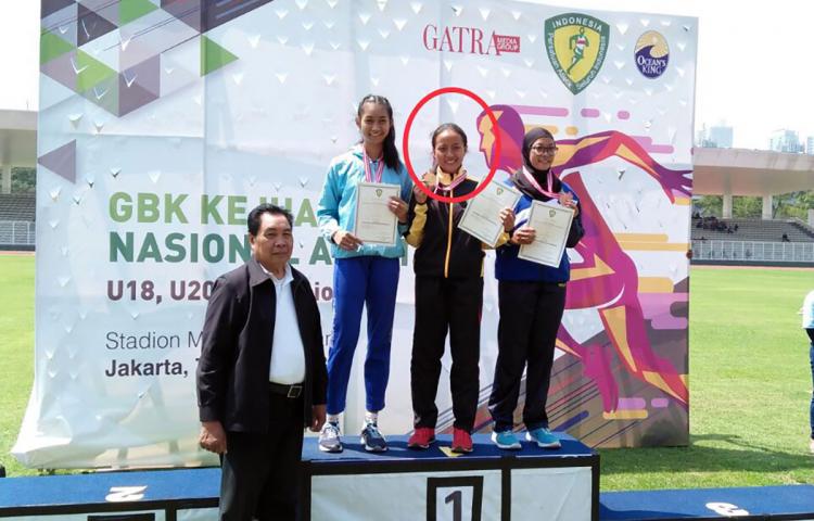 Dek Ping Mendulang Medali Lewat Lompat Tinggi