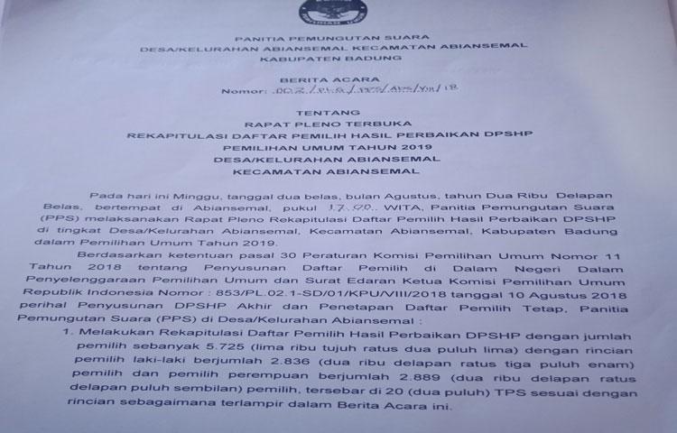 Diselinggi Guncangan Rapat Pembahasan DPHP Tetap Dilaksanakan