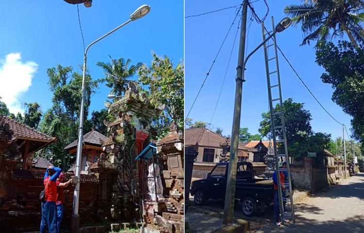 Giat Pemeliharan LPJ, Banjar Gunung Abiansemal Jalin Kerjasama Dengan Dinas PU Bina Marga.