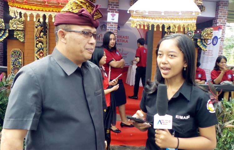 KIM Abiansemal Mendapatkan Pujian Lagi Dari Kadiskominfo