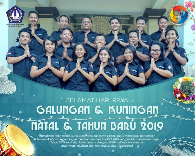 KIM Abiansemal Mengucapkan Selamat Hari Raya Galungan dan Kuningan
