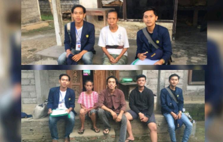 Melalui KK Pendamping, Unud Memberikan Edukasi kepada Keluarga Kurang Mampu