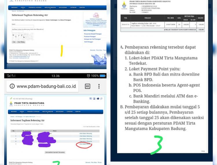 Online, Mengecek Tagihan PDAM Jadi Lebih Mudah